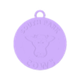 SouthParkCowskeychain.stl South Par Cows Keychain