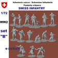 SWISSsetBorange.png Swiss infantry WW2 Set B  1/72 scale