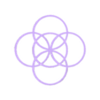 Celtic Five Fold.stl Noeud celtique à cinq branches