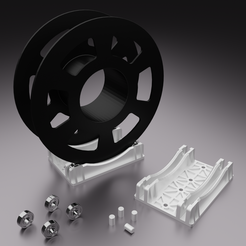 Support bobines 1Kg.png Free STL file Support Print spool 1Kg・3D printable object to download