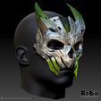 GHOST-CONDEMNED-MASK-09.jpg Ghost Condemned Operator Simon Riley Mask - Call of Duty - Modern Warfare 2 - WARZONE - STL model 3D print file