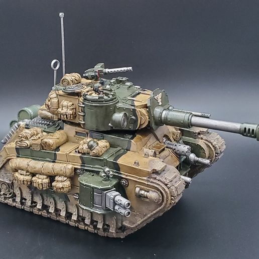 Enormous Heavy Tank Alternate Turret (Kitbash/Remix)