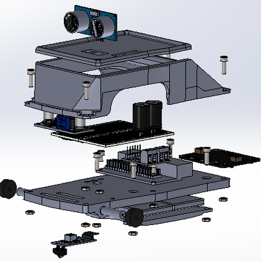 Mobile robot 3D model