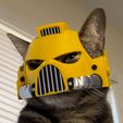 IMG_3736.jpeg SpaceMarine Cat Helmet Mark VIII
