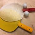 ping pong makerslab 3d print 014.jpg Tenis de mesa ping pong