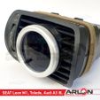 SEAT Leon M1, Toledo, Audi A3 8L 2.jpg Air Vent Gauge Pod, 52mm, Fits SEAT Leon M1 "Arlon Special Parts"