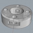 3d1.jpg Trapezoidal nut adapter / Trapezoidal nut adapter (ANYCUBIC I3 MEGA)