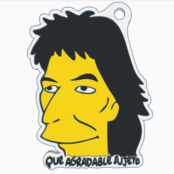 Captura.png The Simpsons Keychain - What a Nice Guy
