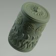 OrnateBox2.jpg STL file Ornate Tea Canister / Ornate Box・3D printable model to download