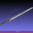 meshlab-2020-10-18-19-19-30-37.jpg Sword Art Online Kirito Ordinal Scale Main Sword