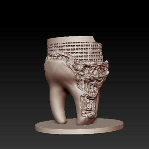 3.jpg OBJ-Datei teeth art herunterladen • 3D-druckbares Design, saeedpeyda