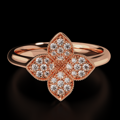 Scene_Package_ArtSpeshal_VINS2.2846.png STL file Gold lotus ring 685・3D printer design to download