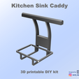 Folie1.PNG Kitchen Sink Caddy / Sink Organizer / Cloth Hanger / Sponge Holder