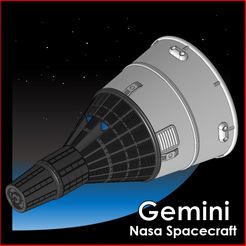 SPA_GEN-3.jpg NASA Spacecraft - Gemini Space Capsule