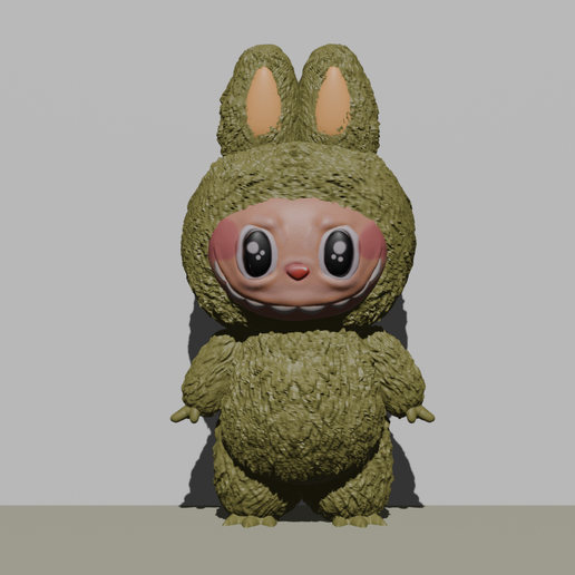 👾 labubu・ STL File for 3D printing・Cults