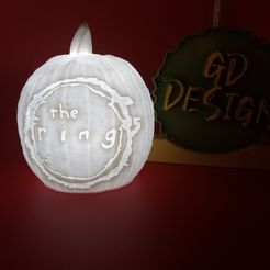IMG_20231002_173630281.jpg STL file The Ring HALLOWEEN PUMPKIN LIGHT・Model to download and 3D print