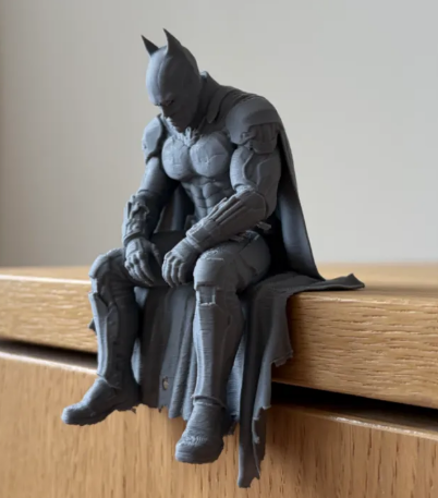 Sitting Batman Figure 3D model