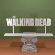 Walking_Dead.jpg Free STL file The Walking Dead Logo・3D printing idea to download
