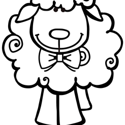 STL file Sheep of plenty・Template to download and 3D print・Cults