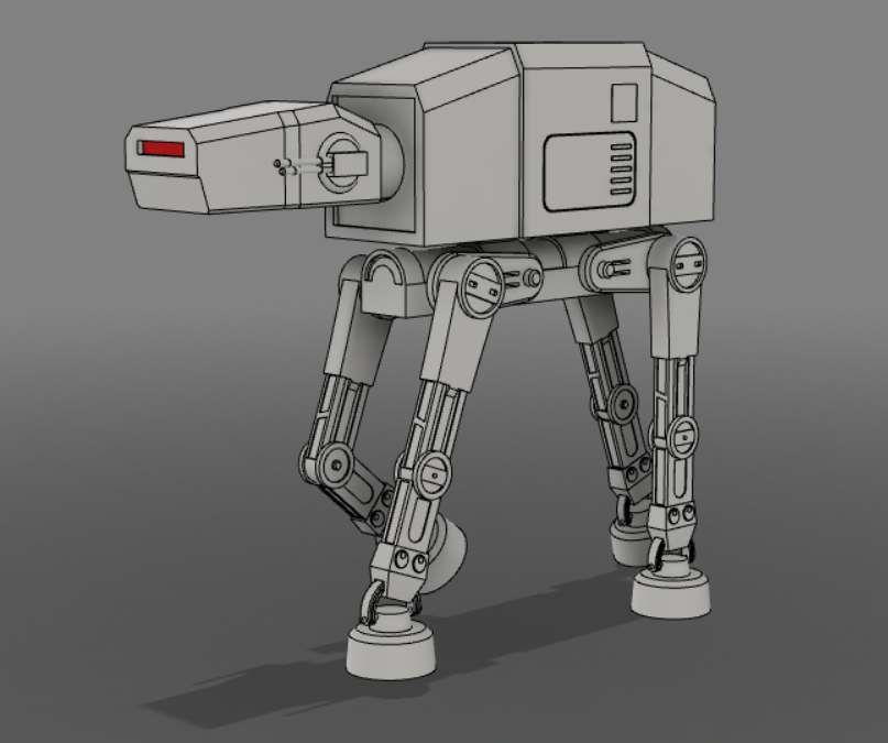 Download free STL file Star Wars AT-AT • 3D printable object ・ Cults
