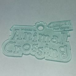 20230115_143422.jpg STL file Animal Crossing New Horizons - Key Chain・3D printing idea to download