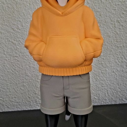 Sylvester Cat Urban Vibes  with Hoodie ( MULTIPARTS AND 3MF )