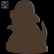 Funky-Lizard-Relief-5.jpg Funky Lizard Relief  STL File For 3D print model