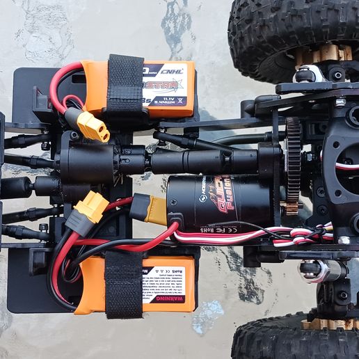 🔋 redcat ascent side battery tray・ STL File for 3D printing・Cults