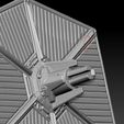 ScreenShot173.jpg Star Wars .stl Tie Fighter and Spare Parts .3D action figure .OBJ Kenner style.