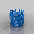 TeeLichtHalter.png 3D-Voronoi with openScad is possible