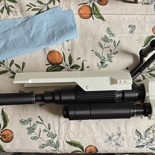 Lasgun from dune 2021