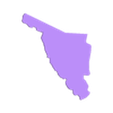 Sonora.stl Mapa de México Puzzle