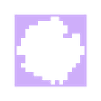 0519 inverse fullframe.stl Unfezant Line - Pokemon Silhouette Frame | Box sprite | STL
