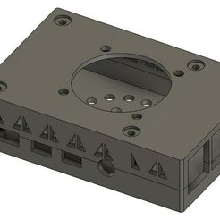 radxa-rock-5a-case.jpg 3MF-Datei Radxa Rock 5 Modell A 5A・Design für 3D-Drucker zum herunterladen