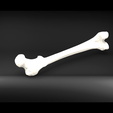 untitled.69.png Free STL file femur bone / hueso femur・3D printing idea to download