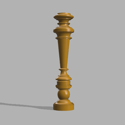 b1.png STL file baluster for interior or exterior・3D printing template to download
