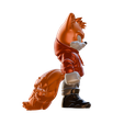 05.png 🦊🔥 EXCLUSIVE 3D PROJECT: Tails Prower "Urban Vibes" Style | STL to FDM and RESIN | Parts Separated by COLOR!