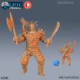 2586-Tribe-Champion-Angry-Medium.png Tribe Champion Set ‧ DnD Miniature ‧ Tabletop Miniatures ‧ Gaming Monster ‧ 3D Model ‧ RPG ‧ DnDminis ‧ STL FILE