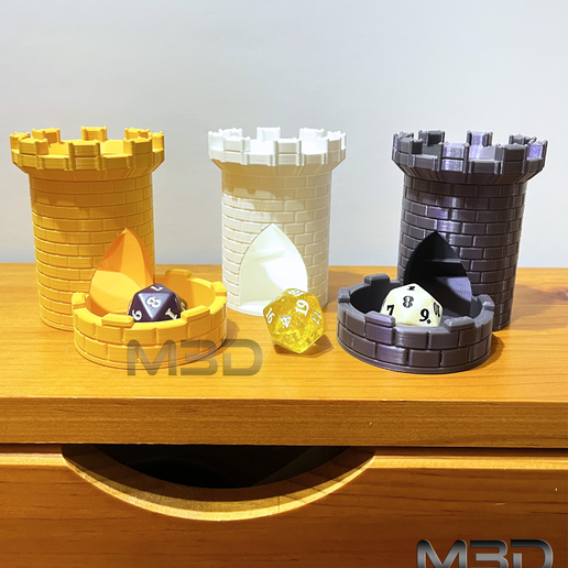 Mini dice tower / no supports / 3mf included
