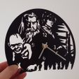el hobbiit.jpg STL file The Hobbit watch・3D printer design to download