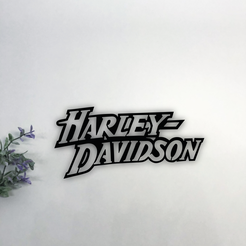 harley_letras.png HARLEY DAVIDSON MOTORCYCLES WALL ART HARLEY DAVIDSON WALL DECOR LOGO LETTERING