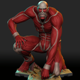 Bertholdt_comp_2.png 3D file Bertholdt colossal Titan V2 - Shingeki no Kyojin 3D print model・3D printable model to download