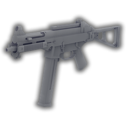 mp5-11.png STL file UMP-45 SUBMACHINE GUN・3D printable model to download