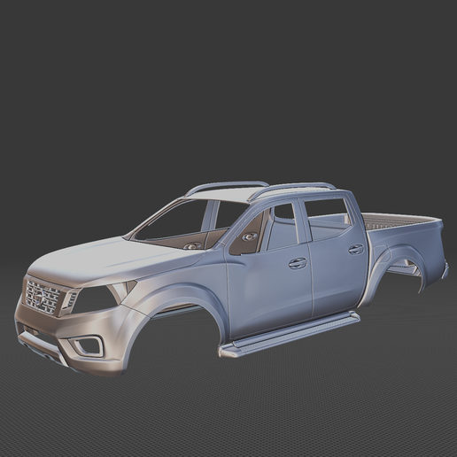 Nissan Navara Double Cab 2020 Body Ready for 3D Printing