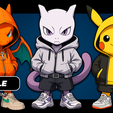 Hood.png Hood Gang Pokemon Bundle Charizard Mewtwo and Pikachu