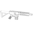 WireFrame.png TPB-15 Foam Dart Rifle | Nerf Blaster | Foam Dart Blaster