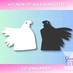 AziCrowley-Halves.jpg Ineffable Husbands GO Ornaments 2