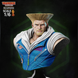 Guile_Bust_02.png Guile - Street Fighter - Bust