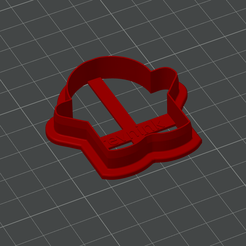 4.png Datei STL Ghost Polymer Clay Cutter #4・Modell für 3D-Druck zum herunterladen