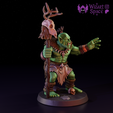 08.png Orc Shaman -  Fantasy Miniature for Tabletop & DnD